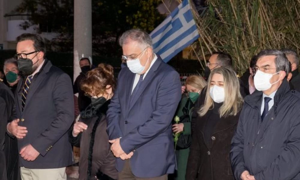 Επιμνημόσυνη Δέηση υπέρ πεσόντων Ε.Φ. Γεωργίου Σκυλογιάννη και Ιωάννη Ευαγγελινέλη